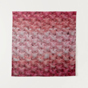 prachtige messenstof met rode en beige tinten, c wandkleed