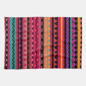 Prachtige Mexicaanse Aztec Colorful Pattern Theedoek (Horizontaal)