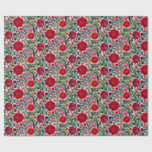 Prachtige Mexicaanse borduurpatronen Cadeaupapier (Vlak)