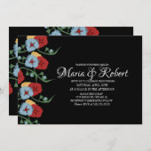 Prachtige Mexicaanse bruiloft Greenery Vine Floral Kaart (Voorkant / Achterkant)