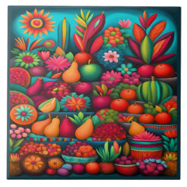 Prachtige Mexicaanse kunst Tegeltje