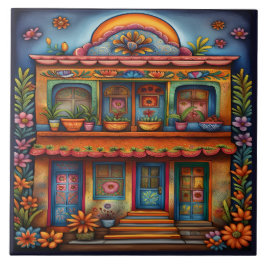 Prachtige Mexicaanse kunst Tegeltje