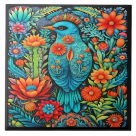 Prachtige Mexicaanse kunst Tegeltje