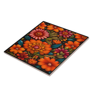 Prachtige Mexicaanse kunst Tegeltje