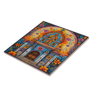 Prachtige Mexicaanse kunst Tegeltje