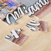 Prachtige Miami, Florida, USA Legpuzzel (Zijkant)