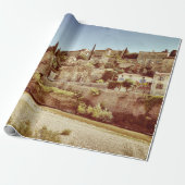 Prachtige middeleeuwse gemeente Vaison la Romaine, Cadeaupapier (Uitgerold)