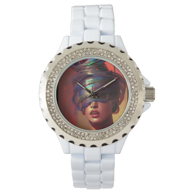 Prachtige mistress polst horloge (Voorkant)