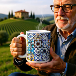 🤩 prachtige mix van Azulejos Koffiemok