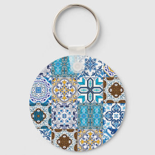 🤩 prachtige mix van Azulejos Sleutelhanger