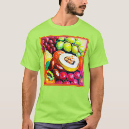 Prachtige mix van het schilderen van druivensap. B T-shirt
