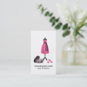 Prachtige Mode Visitekaartje (Staand voorkant)