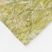 Prachtige moderne foto-persoonlijke monogram fleece deken (Hoek)