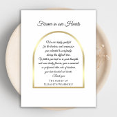 Prachtige moderne sympathie dank u fotokaart bedankkaart