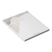 Prachtige moderne Waterverf Abstracte artistiek Notitieblok (Schuin)