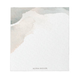 Prachtige moderne Waterverf Abstracte artistiek Notitieblok