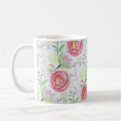 Prachtige moderne Waterverf Koffiemok (Links)