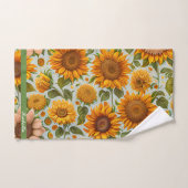Prachtige moderne zonnebloemoCollectie Bad Handdoek (Handdoek)