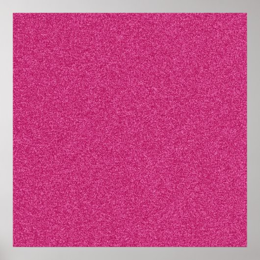 Prachtige, modieus roze glitter poster (Voorkant)
