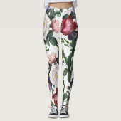 Prachtige, modieuze romantische illustratie van he leggings (Voorkant)