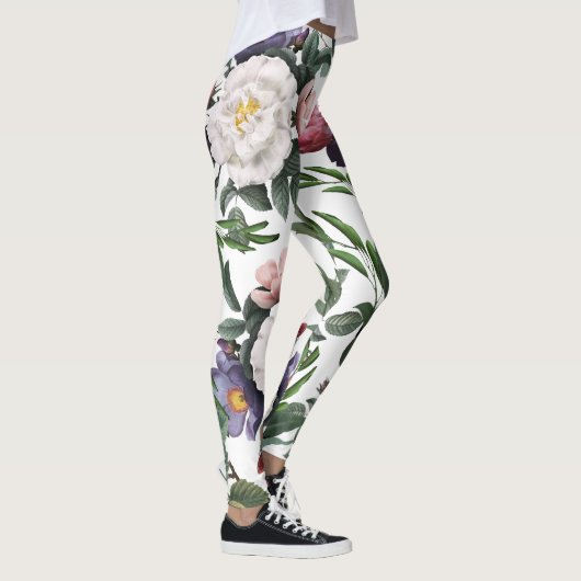 Prachtige, modieuze romantische illustratie van he leggings (Rechts)