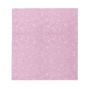 Prachtige, modieuze zachte paarse glitter notitieblok