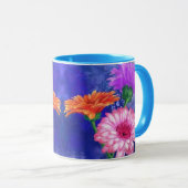 Prachtige Mok met drie kleuren: schilderen (Voorkant rechts)