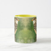 Prachtige Mok met kleine rij - Schilderen (Midden)