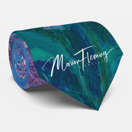 Prachtige Monarch Milkweed Flower Stropdas (Opgerold)