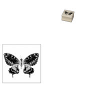 Prachtige Monarch Vlinder Rubberstempel (Gestempeld)