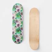 Prachtige monogram van de Japanse Sakura Cherry Persoonlijk Skateboard (Voorkant)