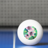 Prachtige monogram van de Japanse Sakura Cherry Pingpongbal (Net)