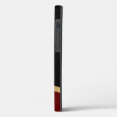 Prachtige Monogrammed African Queen iPhone 12 Hoes (Achterkant / Links)