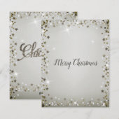 Prachtige, mooie, onbeschrijfelijke, dunne feestel feestdagenkaart (Voorkant / Achterkant)