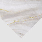 Prachtige mooie wervelingen met Faux Gold Glitter Tissuepapier (Detail)