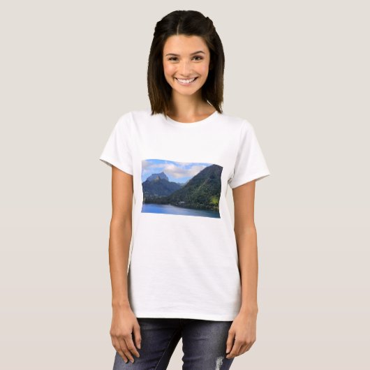 Prachtige Mo'orea, Cook's Bay, Frans Polynesië T-shirt (Voorkant volledig)