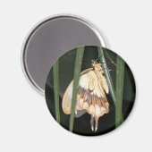 Prachtige Moth Magnet (Voorkant / Achterkant)