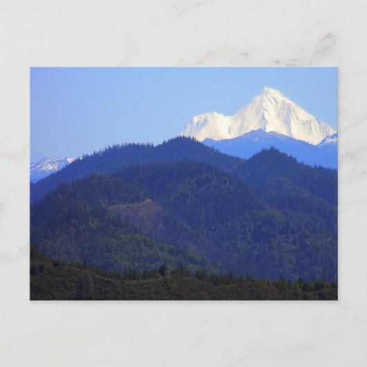Prachtige Mount Shasta.... Briefkaart (Voorkant)