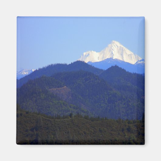 Prachtige Mount Shasta.... Magneet (Voorkant)