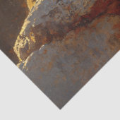 Prachtige Mountain Lion Schilderachtig decoupage Tissuepapier (Detail)