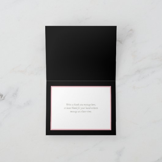 Prachtige Multicolor Rozen Bloemenboeket Dank u Kaart (Binnen)