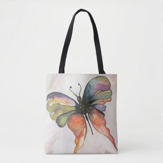 Prachtige multifunctionele Butterfly-schoudermachi Tote Bag (Voorkant)
