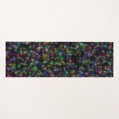 Prachtige Multikleur Sterren Yogamat (Voorkant (horizontaal))