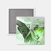 Prachtige mysterie Angel Magnet (Voorkant / Achterkant)