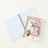 Prachtige naam Scrapbook Lace PopArt Notitieboek (Binnen)