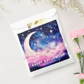 Prachtige nacht Sky Crescent Moon Halloween Bedankzakje (Gezegeld)