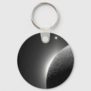 Prachtige NASA-afbeelding, de maan aangestoken doo Sleutelhanger