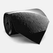 Prachtige NASA-afbeelding, de maan aangestoken doo Stropdas (Opgerold)