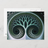 Prachtige Natuur Abstracte kunst Briefkaart (Voorkant / Achterkant)