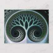 Prachtige Natuur Abstracte kunst Briefkaart (Voorkant)